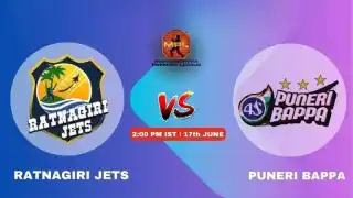 Ratnagiri Jets vs Puneri Bappa
